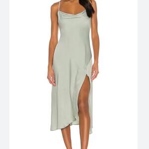 Astr the Label Gaia Dress in Sage